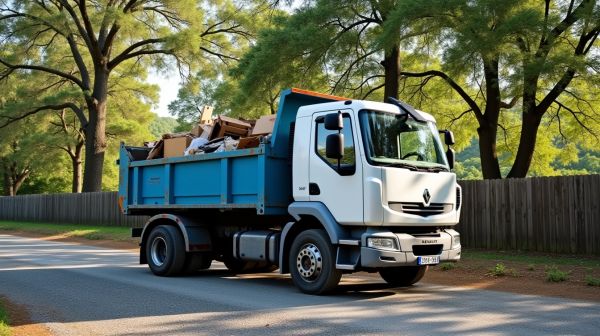 Louer un camion benne : solution rapide pour vos déchets encombrants